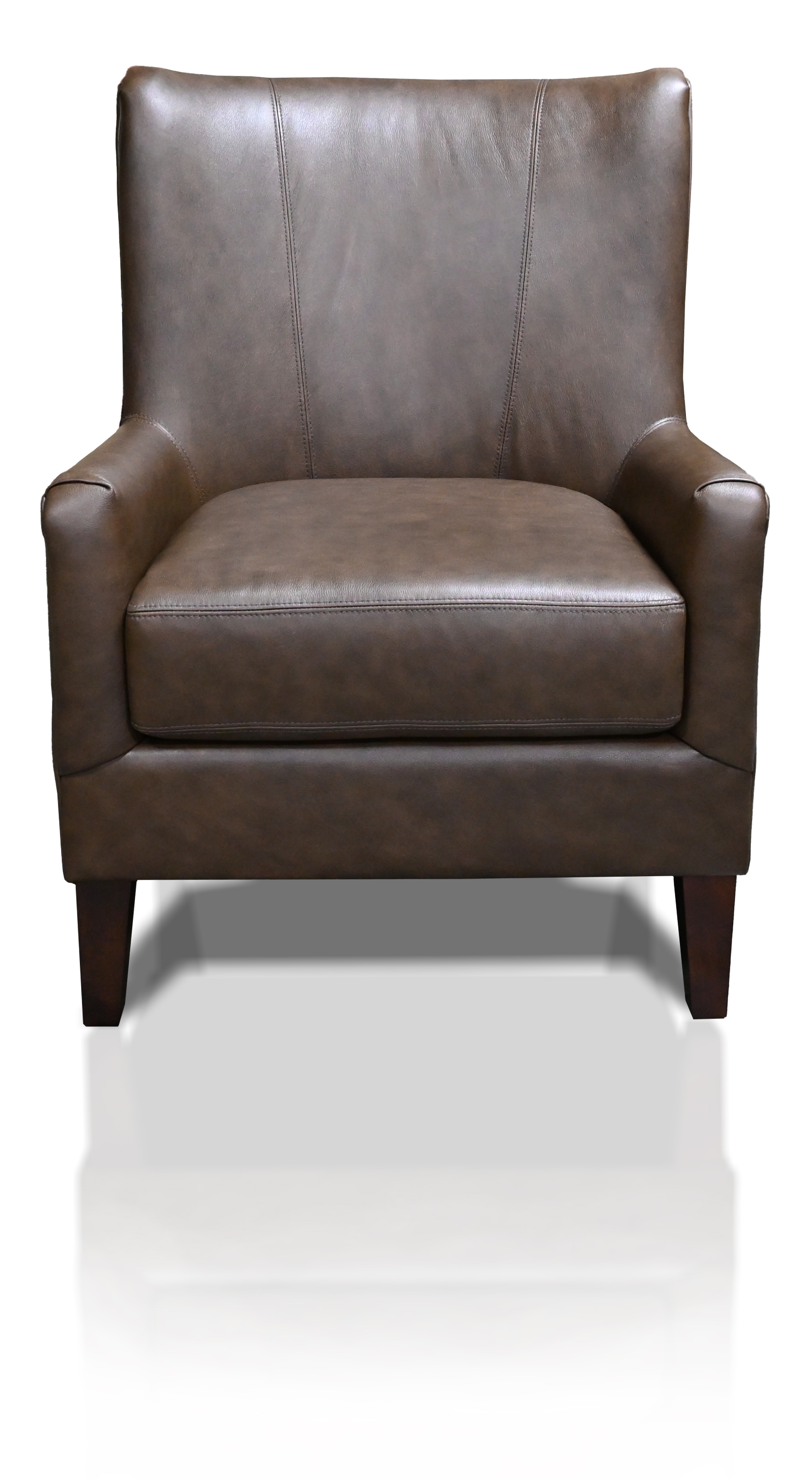 Curved Back Accent Chair