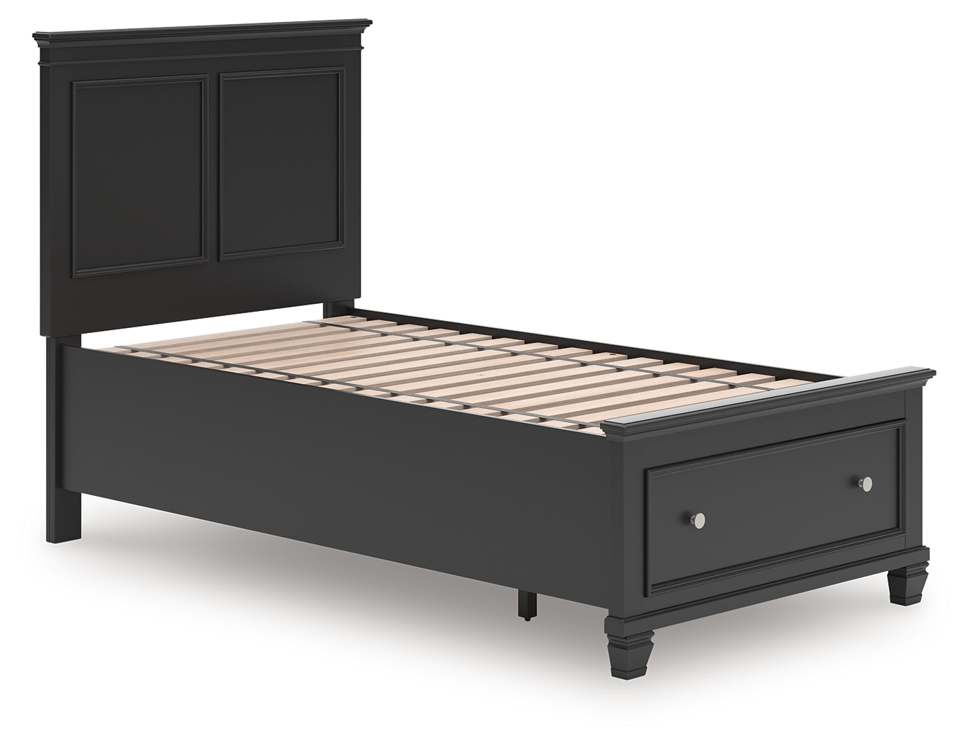 Twin Panel Storage Bed