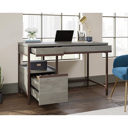 Manhattan Gate Single Pedestal Desk