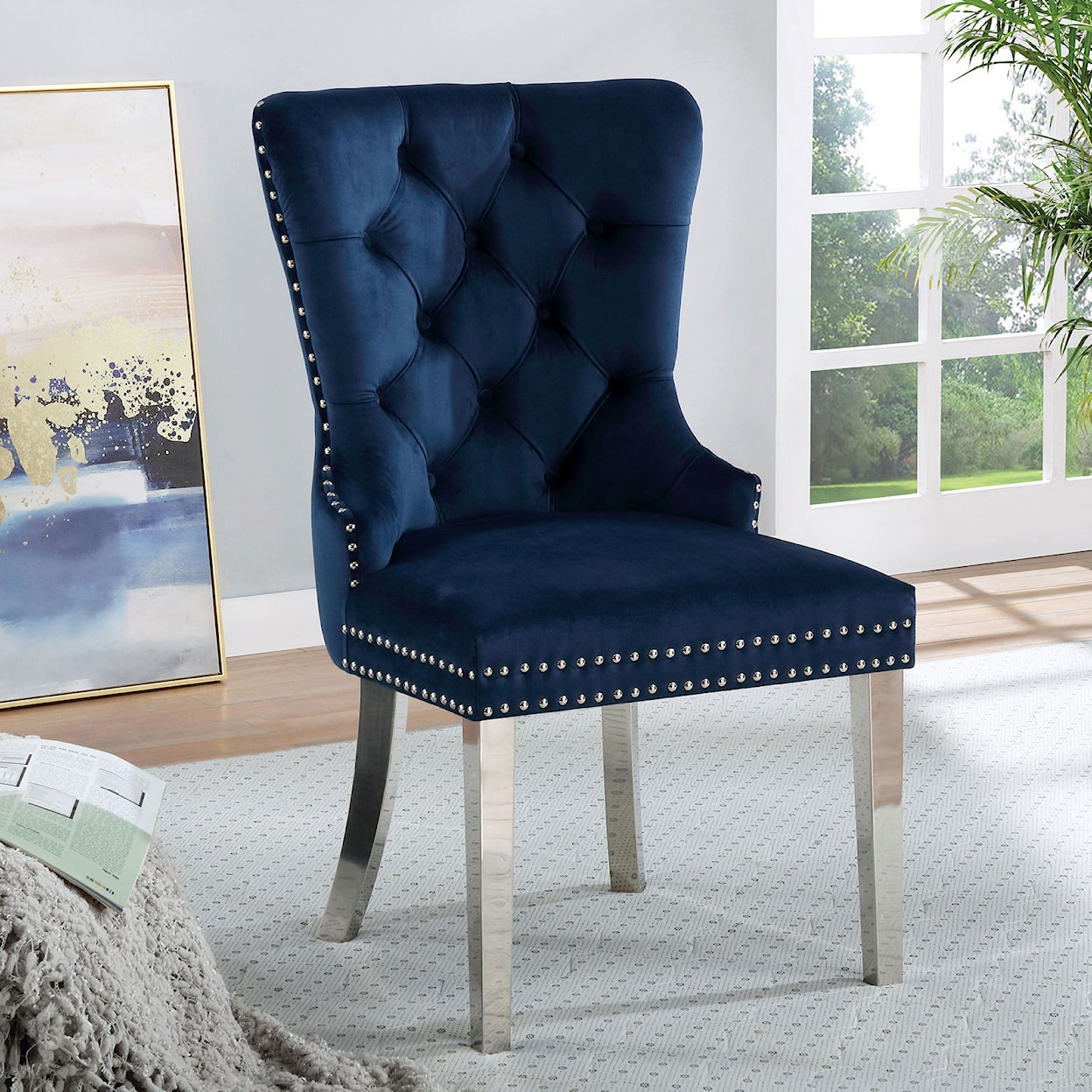 Furniture of America Jewett Accent Chair