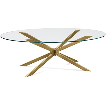 Oval Cocktail Table