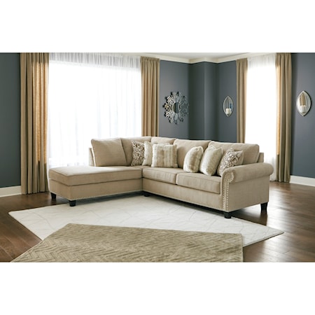 2-Piece Sectional with Left Chaise