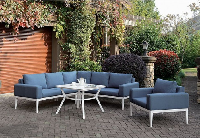 Furniture of America Sharon CMOS2139SECT Outdoor Patio Sectional