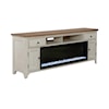 Liberty Furniture Fireplace TV Consoles 79 Inch Fireplace TV Console