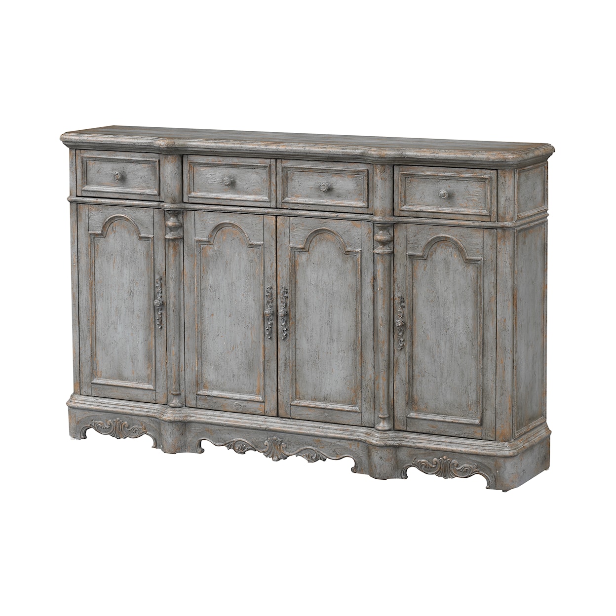 Coast2Coast Home Coast to Coast Imports Four Drawer Four Door Credenza