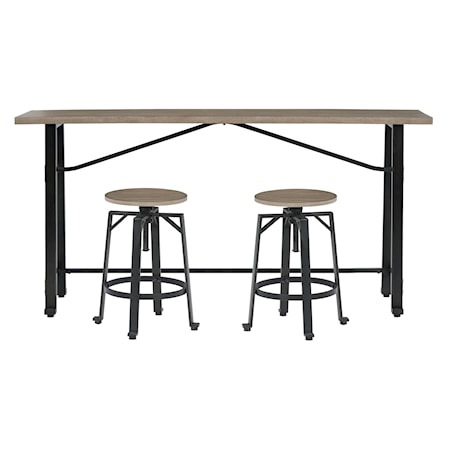 3-Piece Counter Table Set