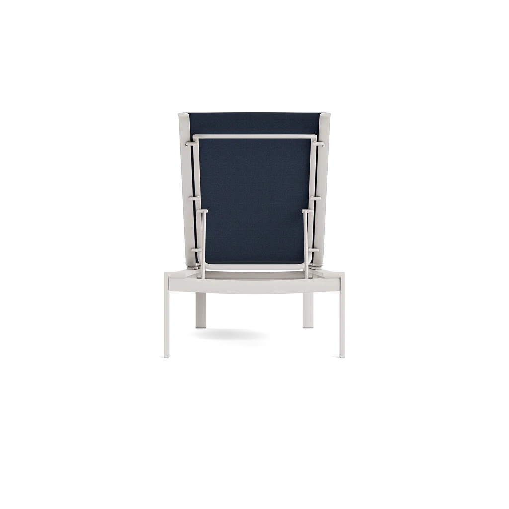 Modern Adj. Stacking Sling Chaise Lounge