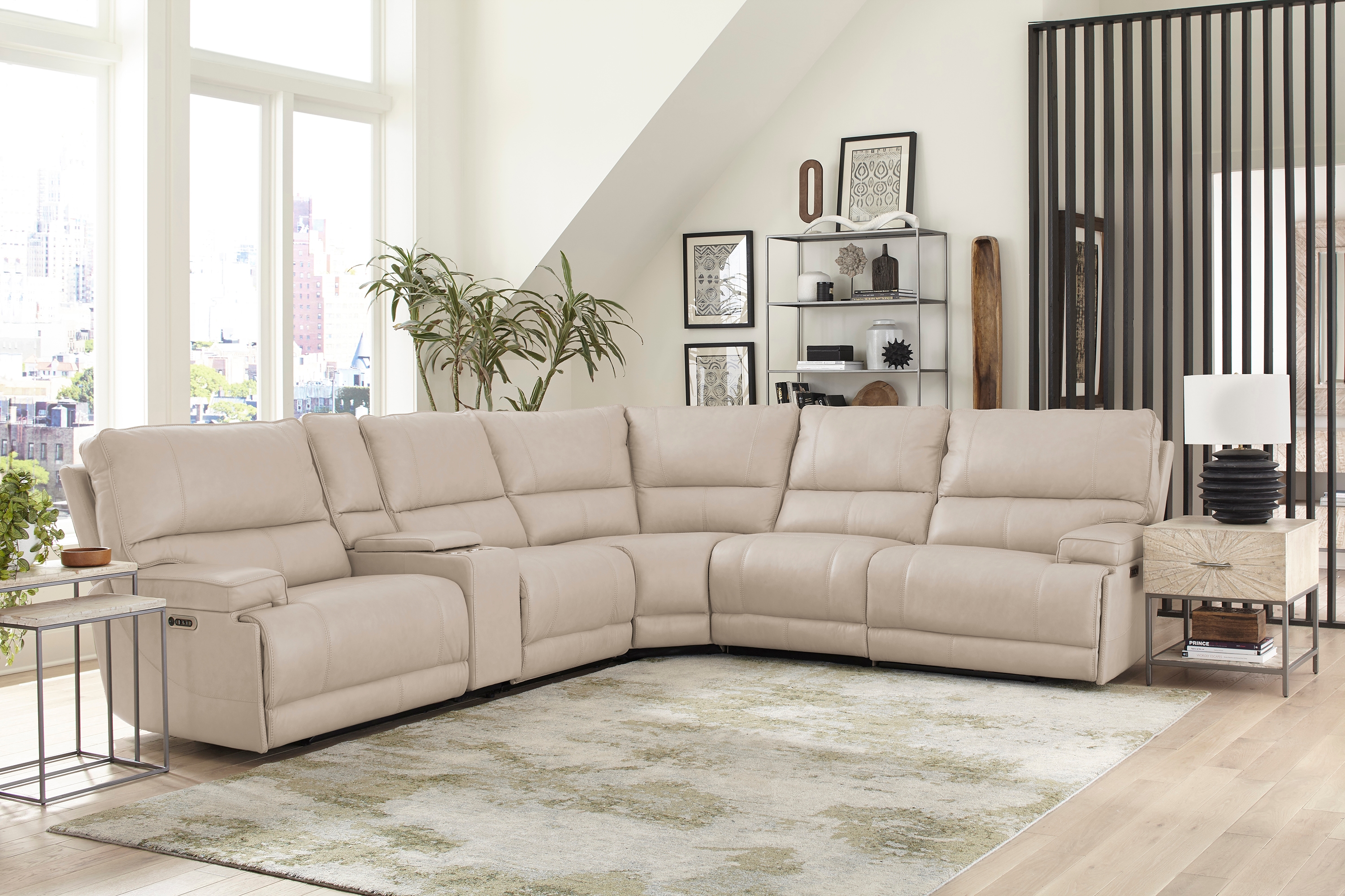 6-Piece Power Reclining Sectional Sofa