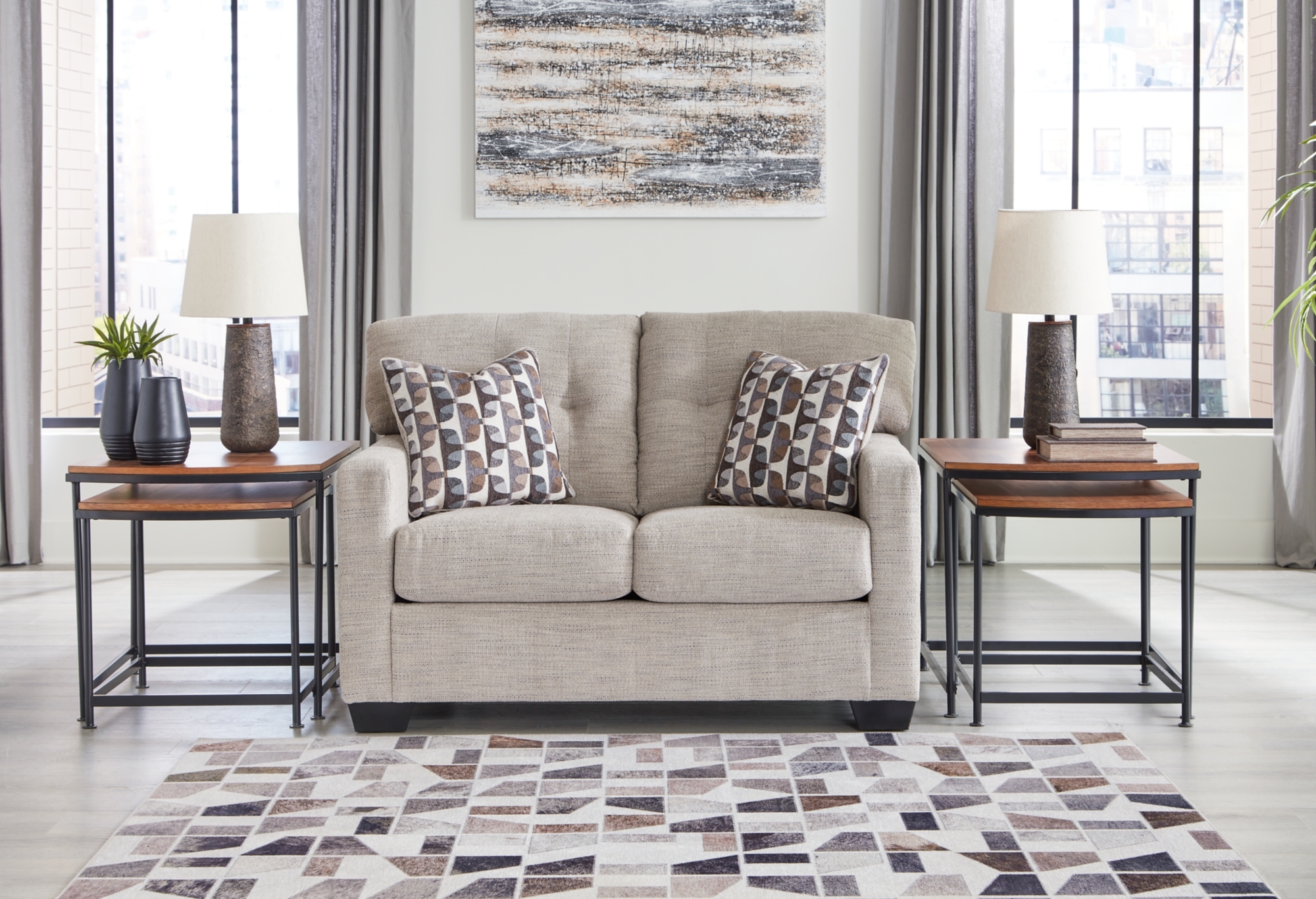 Signature Design by Ashley Mahoney Loveseat