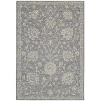 3'11" x 5'11" Charcoal Rectangle Rug