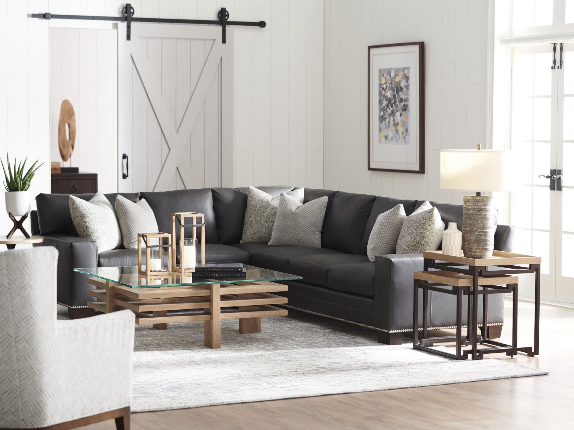 Braxton Customizable 5-Seat Sectional Sofa