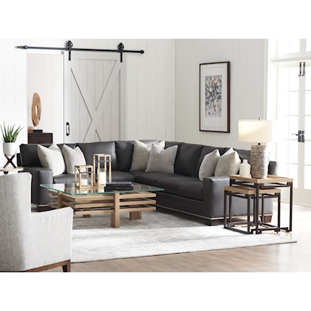 Braxton Customizable 5-Seat Sectional Sofa