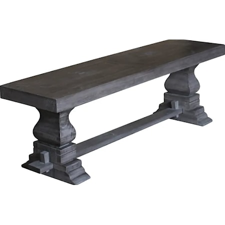 Wood Dining Bench