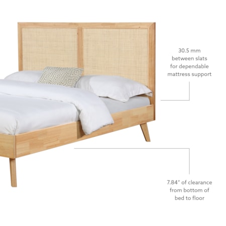 Queen Panel Bed