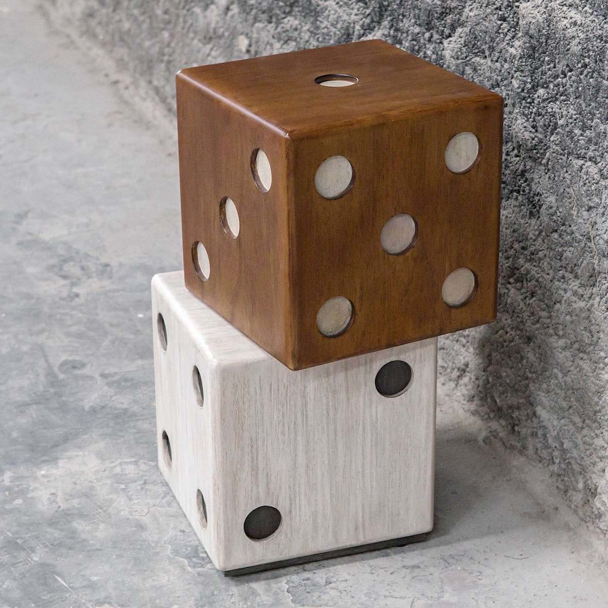 Uttermost Accent Furniture - Occasional Tables Roll The Dice Accent Table