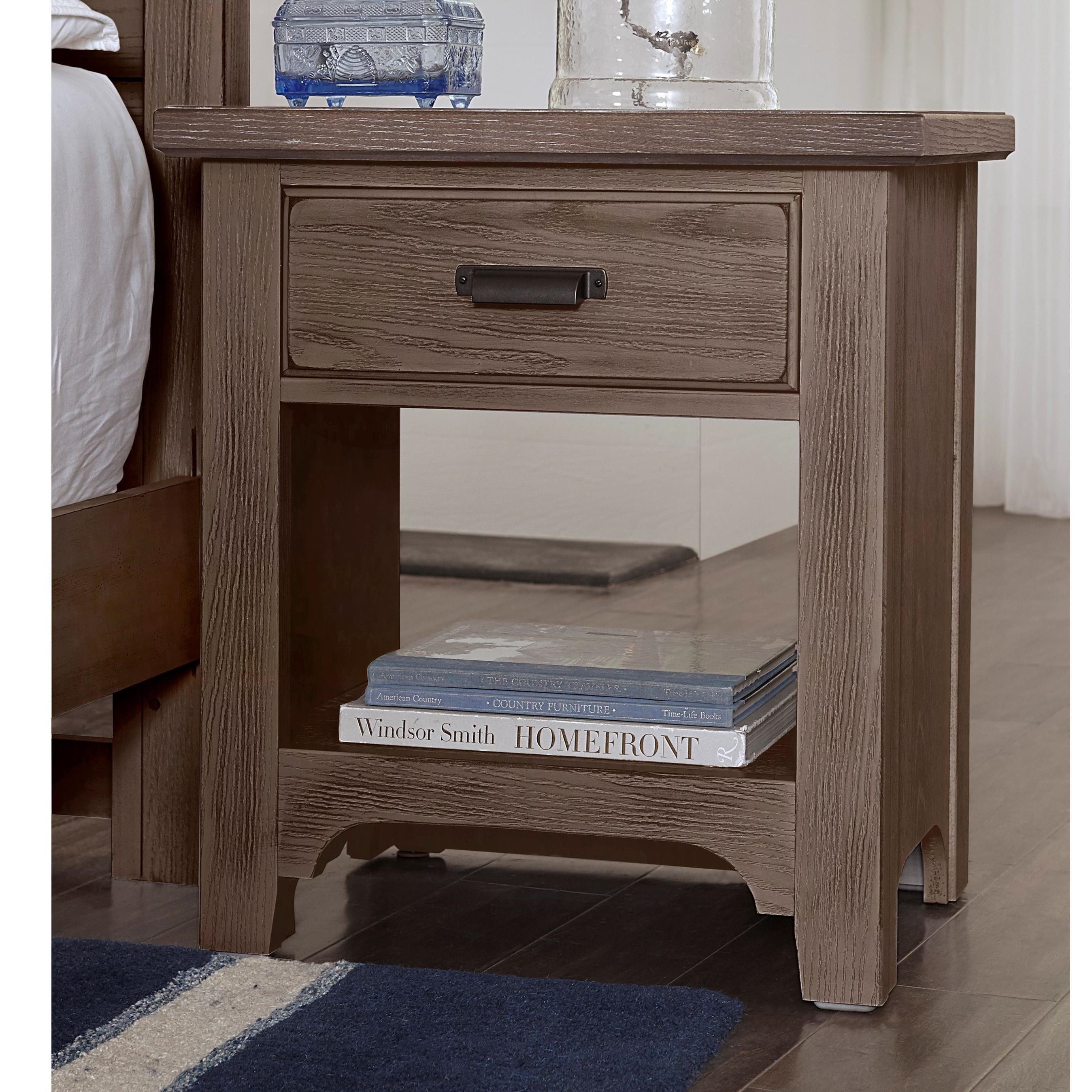Laurel Mercantile Co. Bungalow 1-Drawer Nightstand