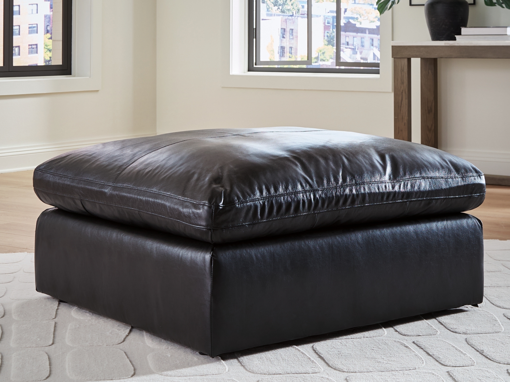 Oversized Accent Ottoman