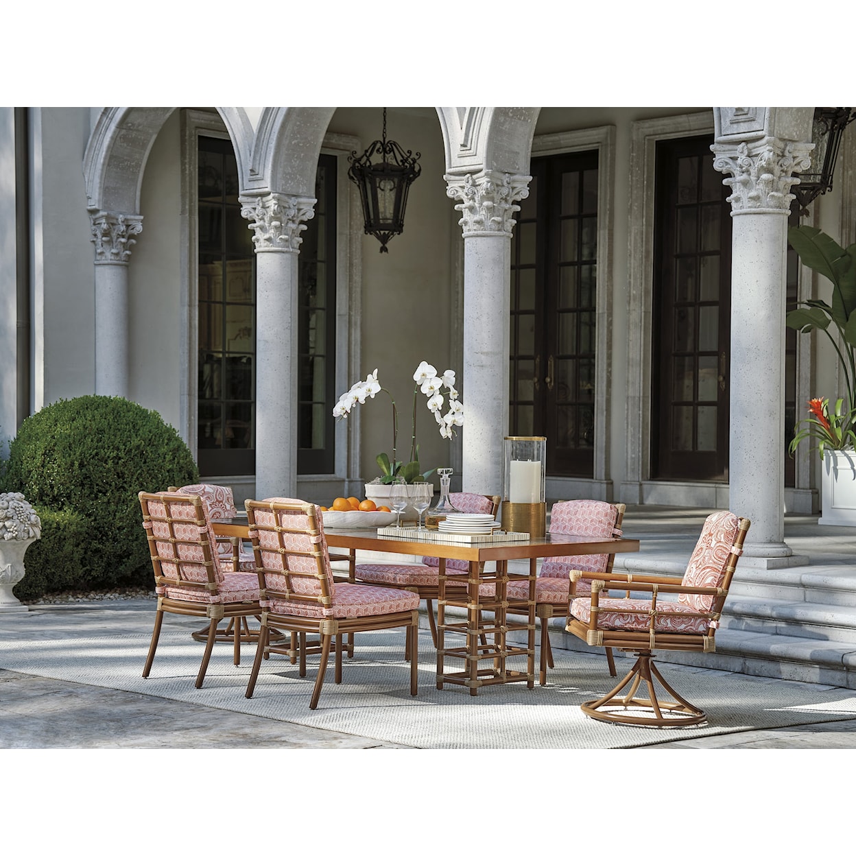 Tommy Bahama Outdoor Living Sandpiper Bay Outdoor Rectangular Dining Table