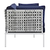 Modway Harmony Outdoor Aluminum Loveseat