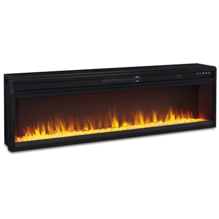 Wide Fireplace Insert