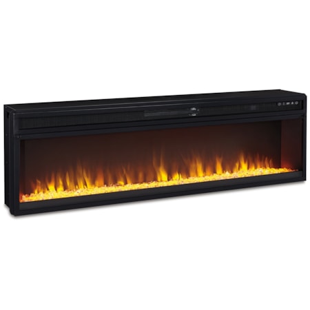 Wide Fireplace Insert