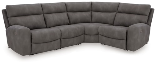 4-Piece Power Reclining Sectional