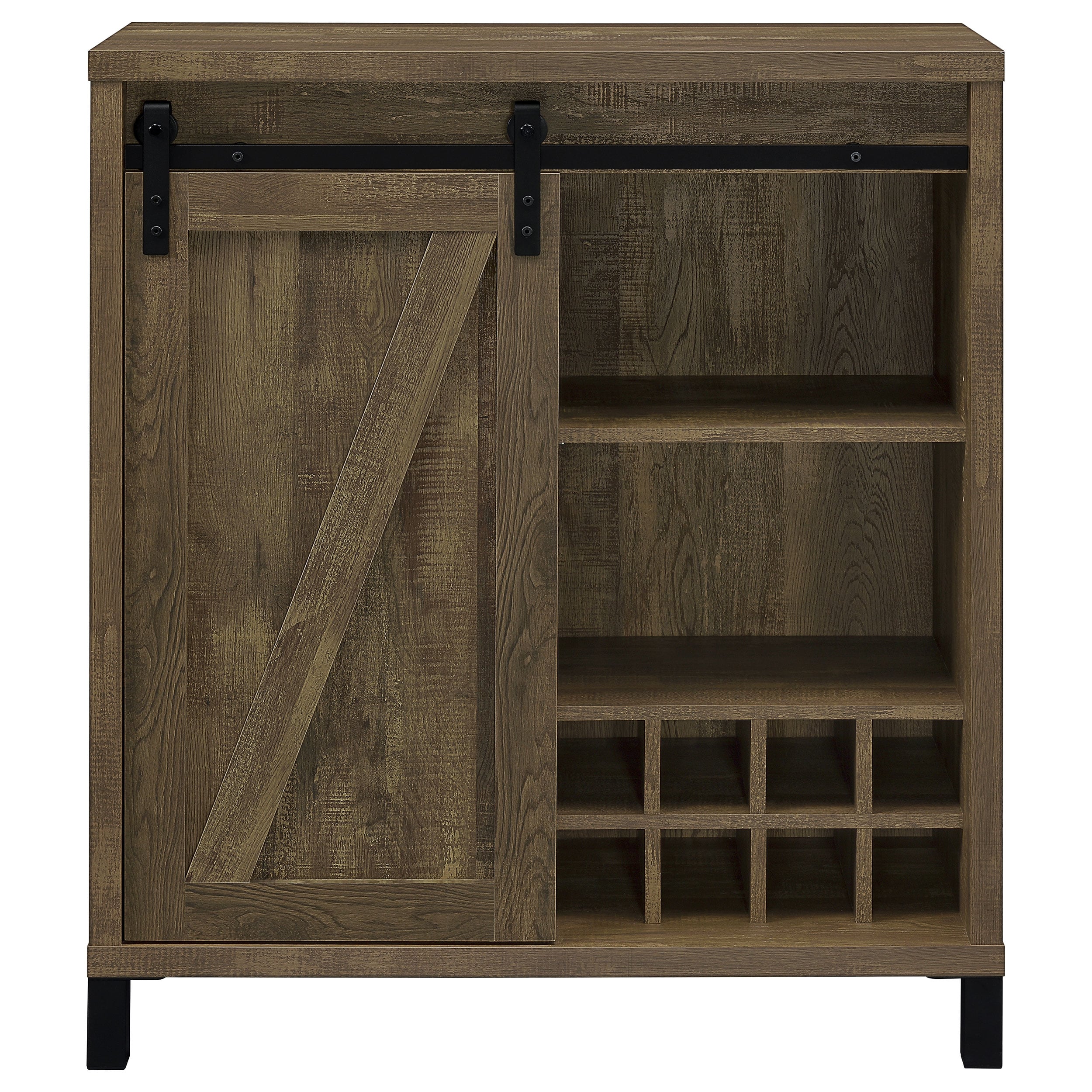 Arlington Sliding Door Home Bar Wine Cabinet
