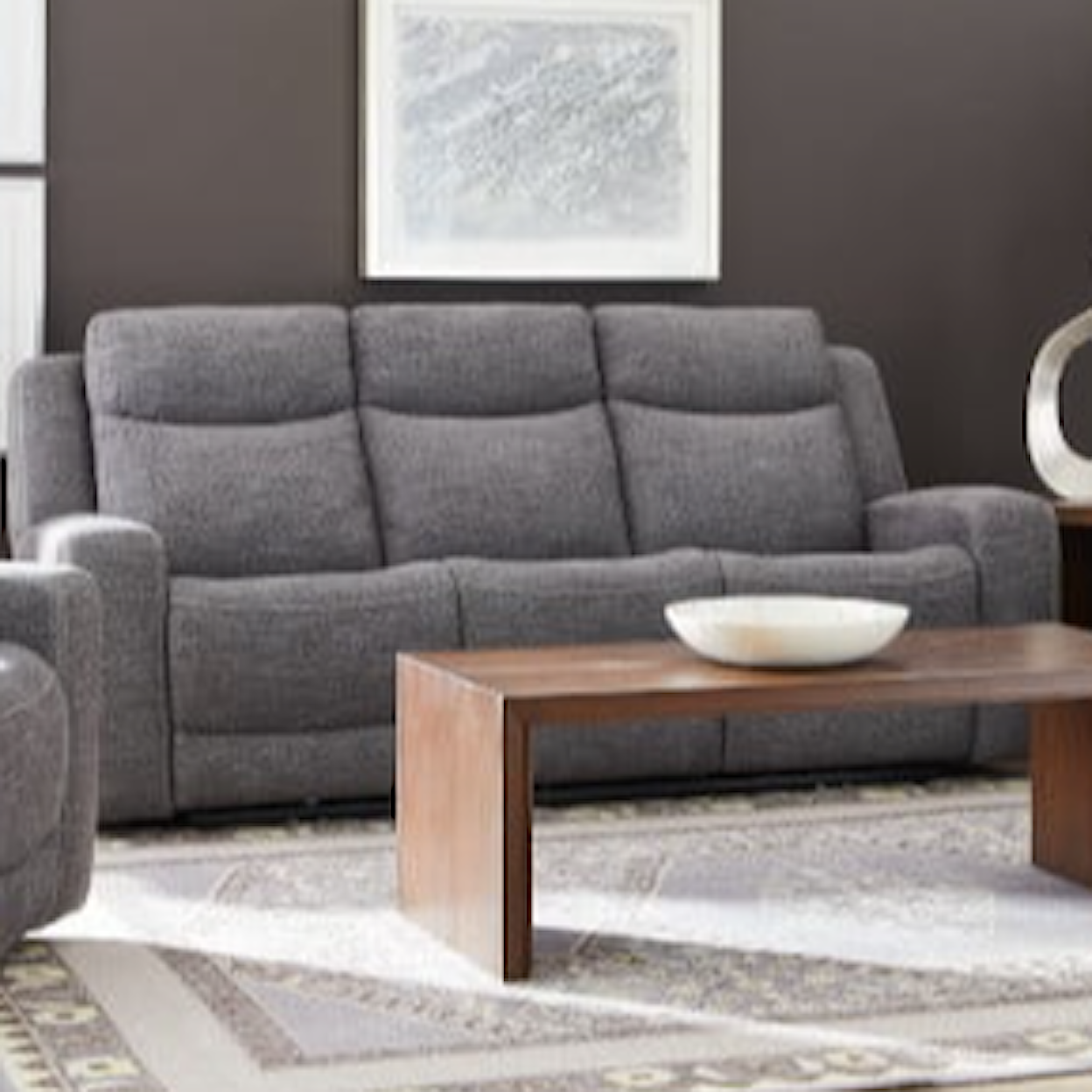 Flexsteel Ridge Power Sofa