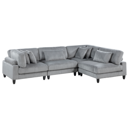 4-Piece Sectional Sofa