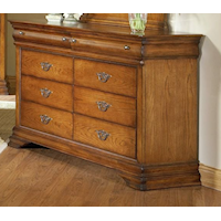 Rustic 8-Drawer Dresser