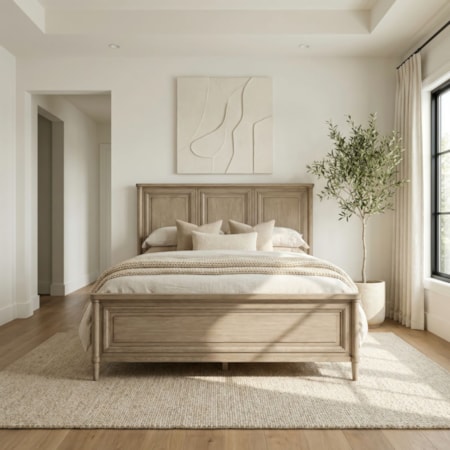 Queen Panel Bed
