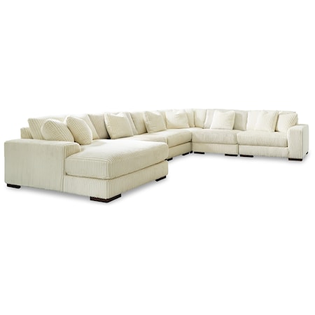 6-Piece Sectional With Chaise