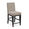 Magnussen Home Ryker Dining Upholstered Counter Stool