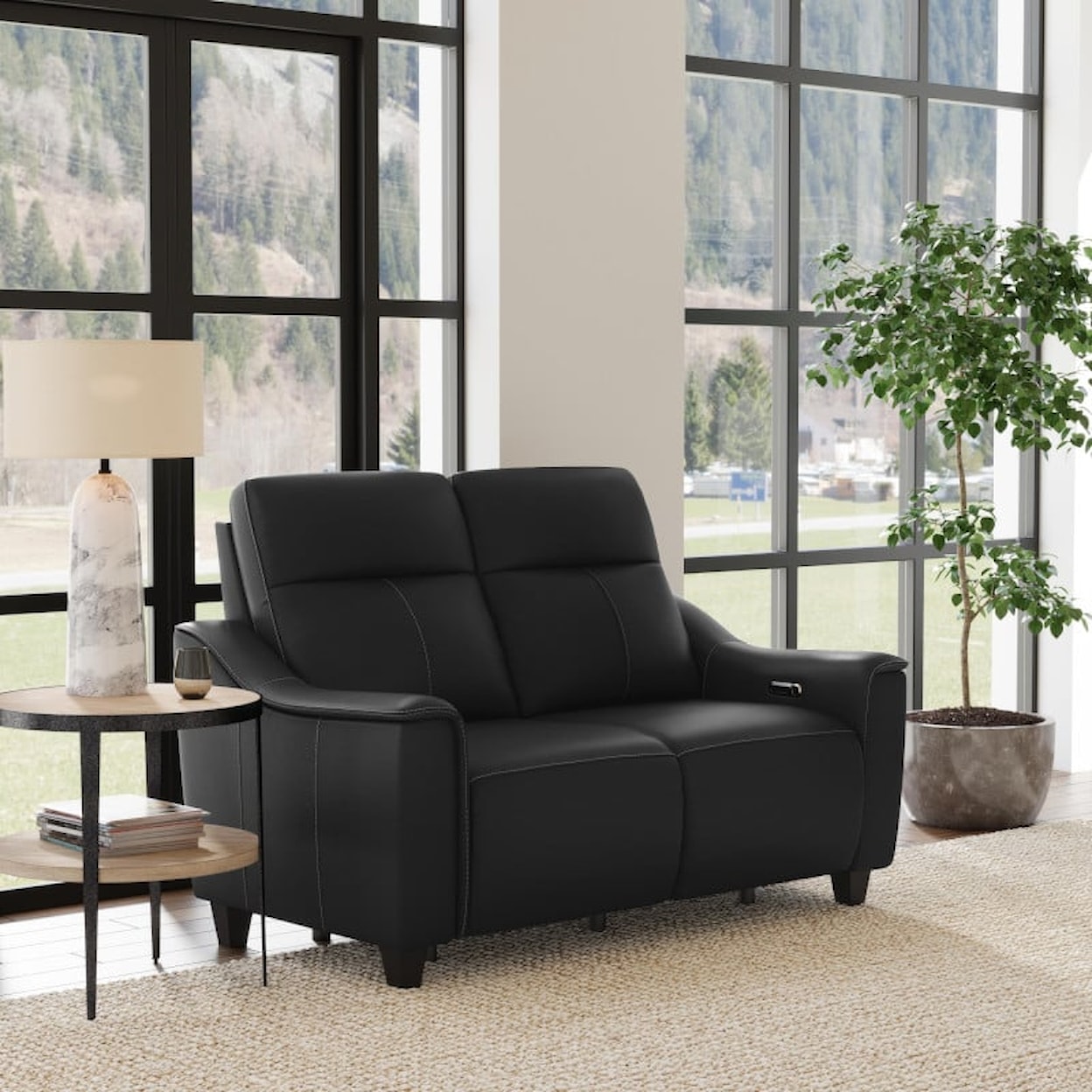 Flexsteel Walter Power Reclining Loveseat