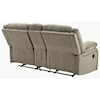 Signature Design Draycoll Double Reclining Power Loveseat w/ Console