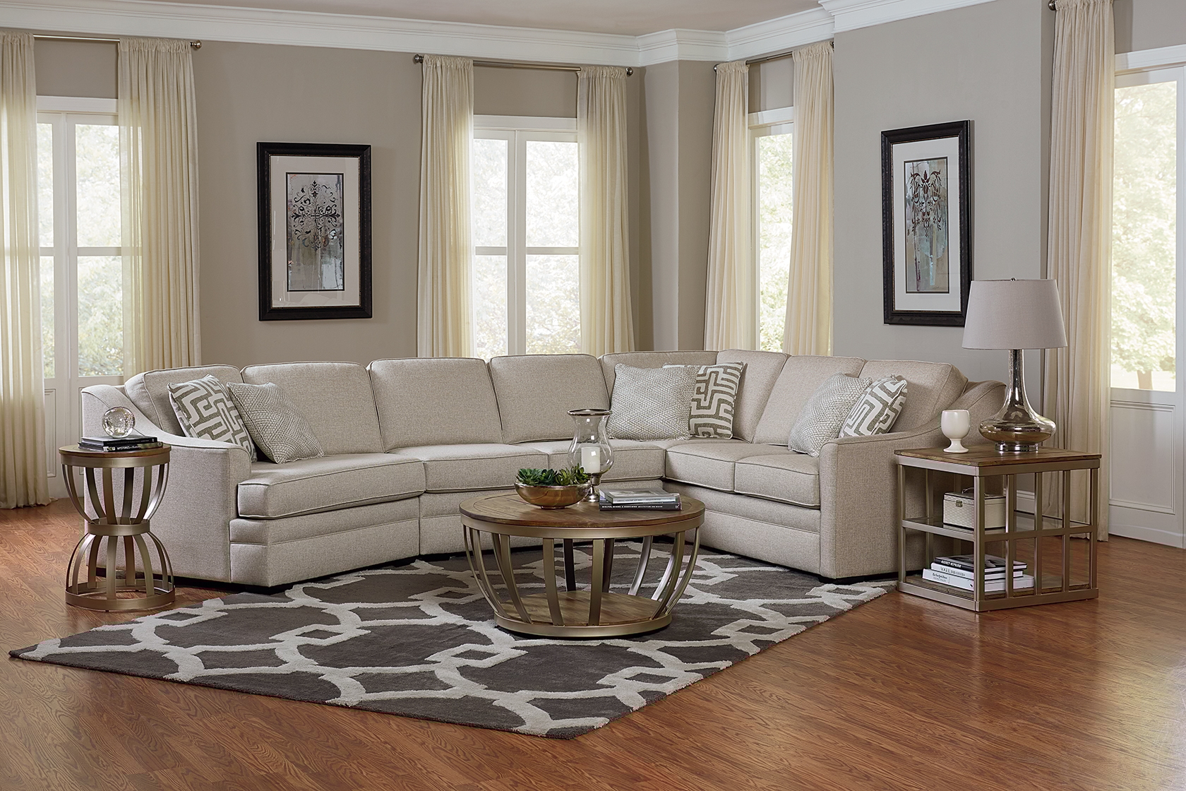 3-Piece Sectional Sofa