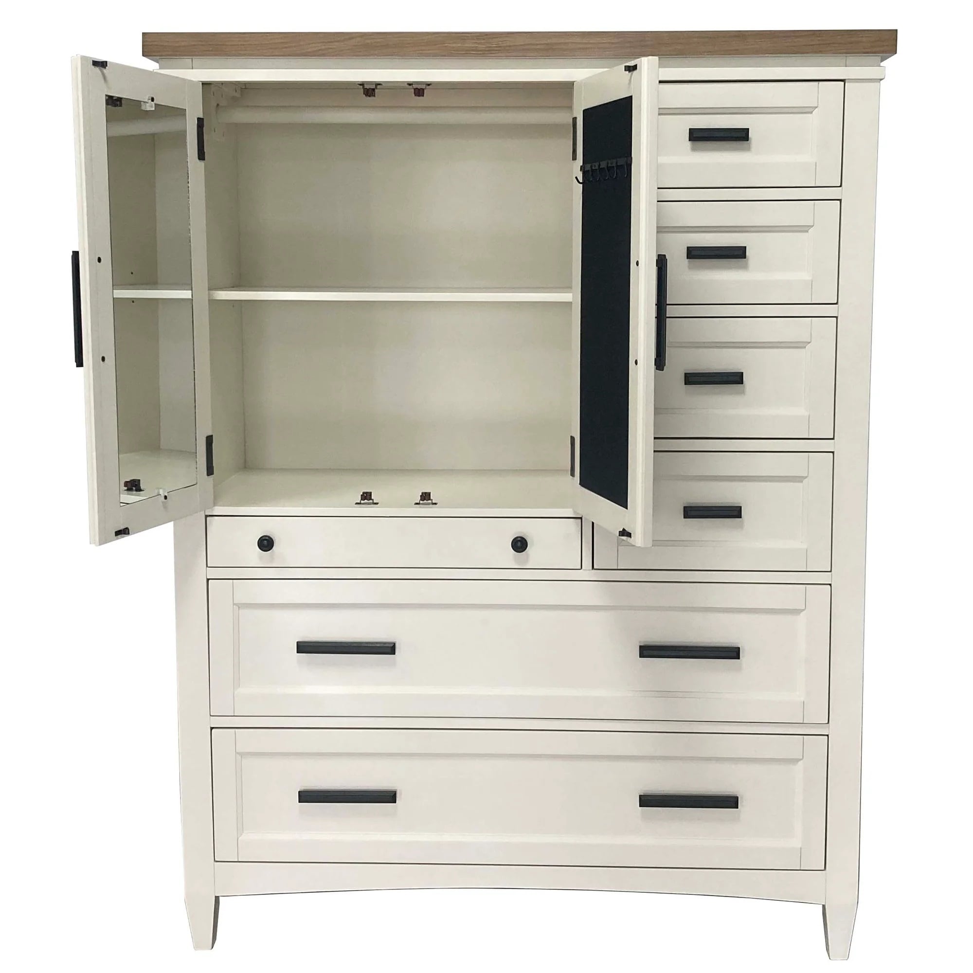 Parker House Americana Modern BAME42507COT Modern Farmhouse 2Door