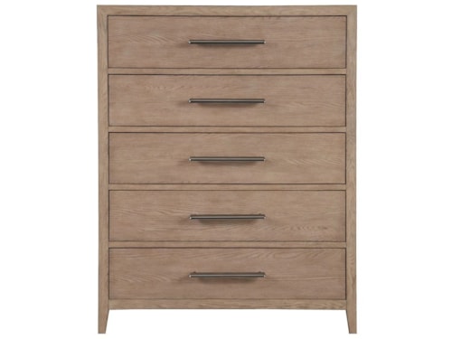Contemporary 5-Drawer Chest of Drawers
