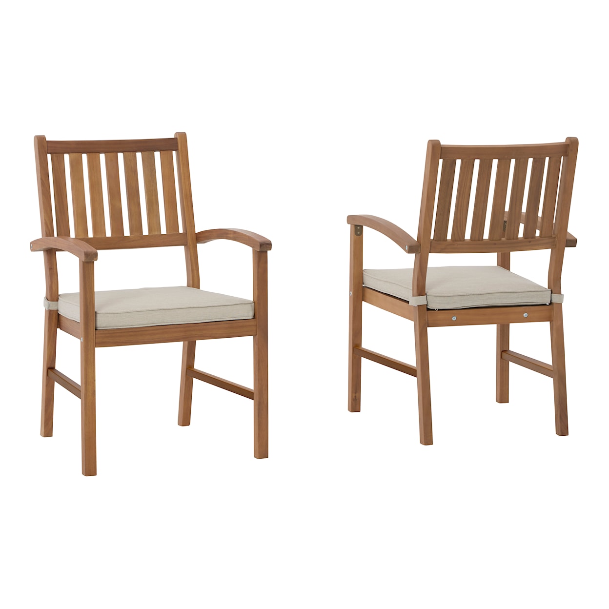 Ashley Furniture Signature Design Janiyah Outdoor Dining Set w/ 2 Chairs & Bench