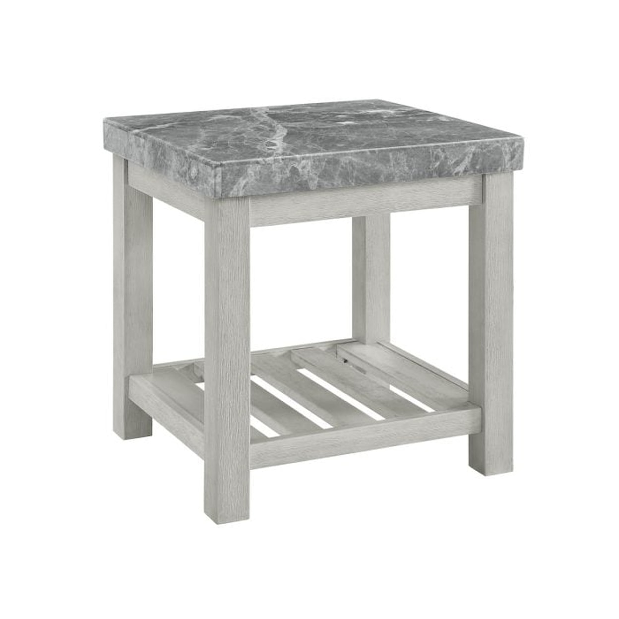 Prime Canova Gray Marble Top End Table