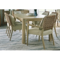 Coastal 7-Piece Table and Chair Set with Table Leaf