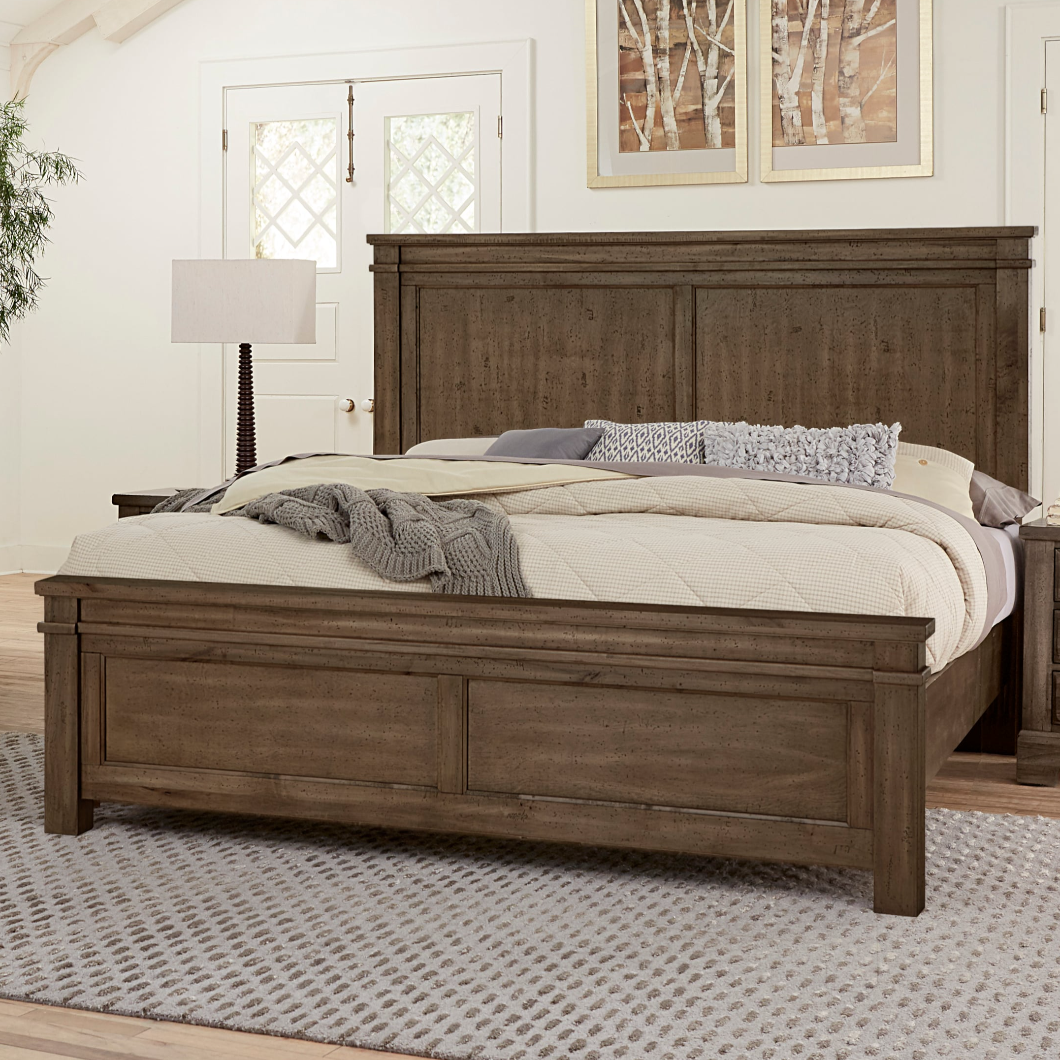 Artisan & Post Cool Rustic Queen Mansion Bed