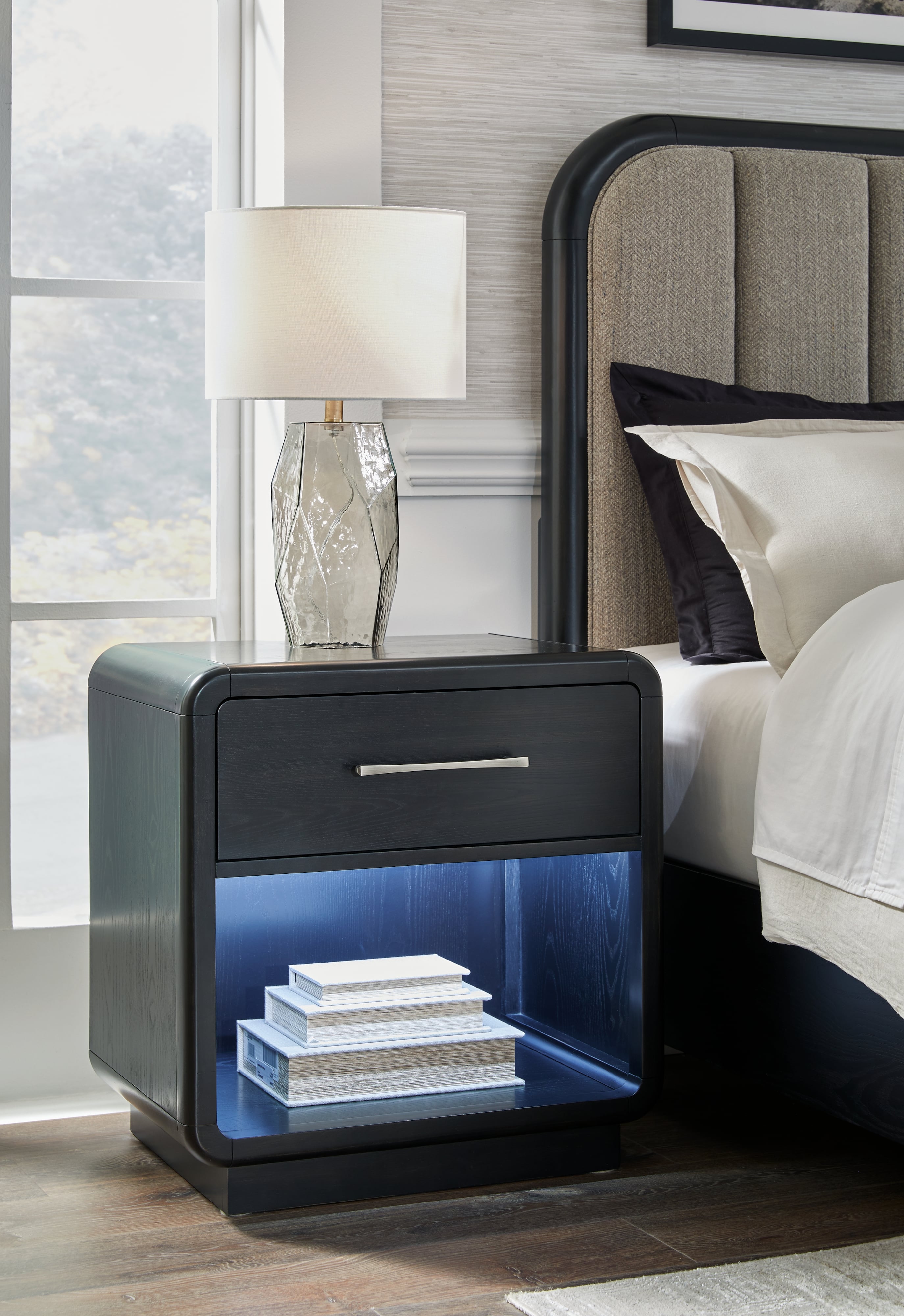 Signature Design by Ashley Rowanbeck Single Drawer Nightstand