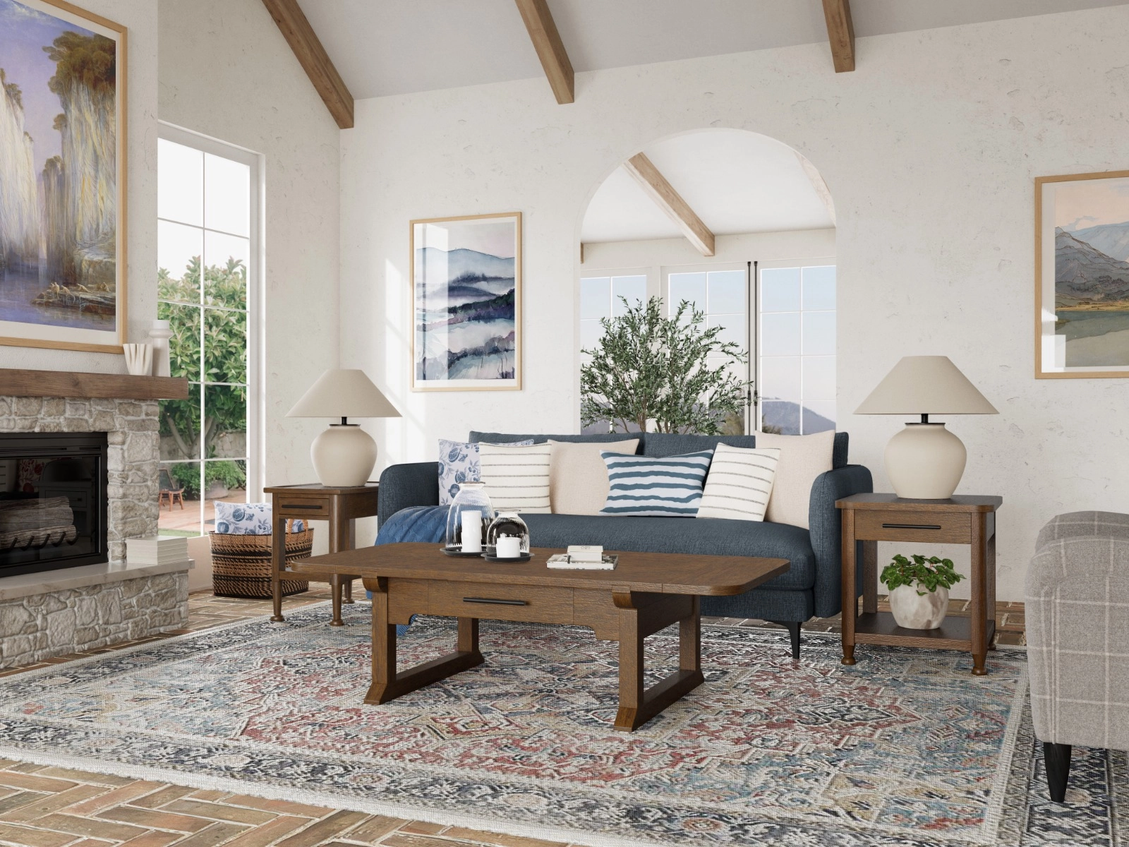 Drop Leaf Coacktail Table