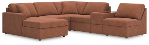 6-Piece Sectional With Chaise