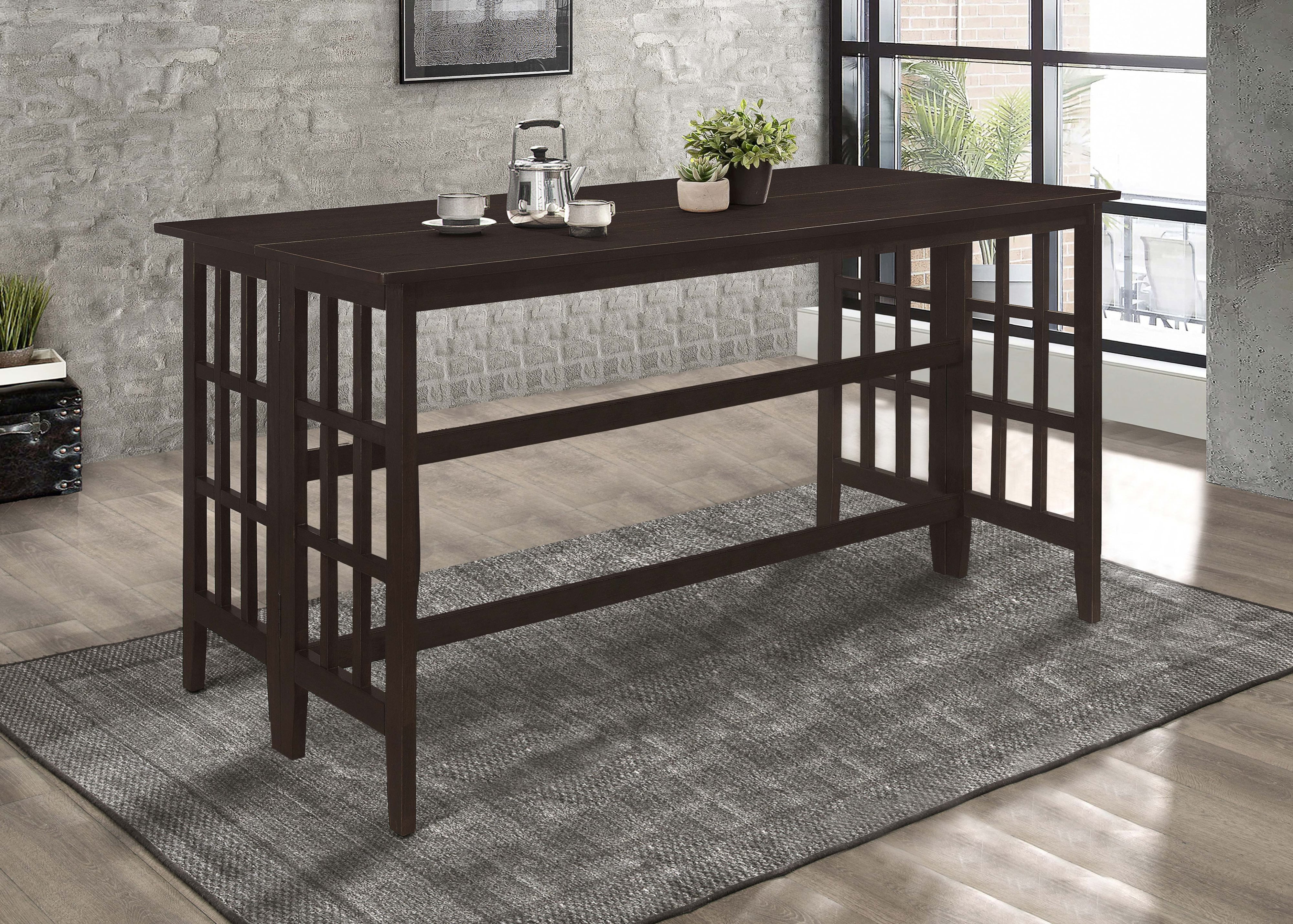 Coaster Gabriel Extendable Counter Height Table