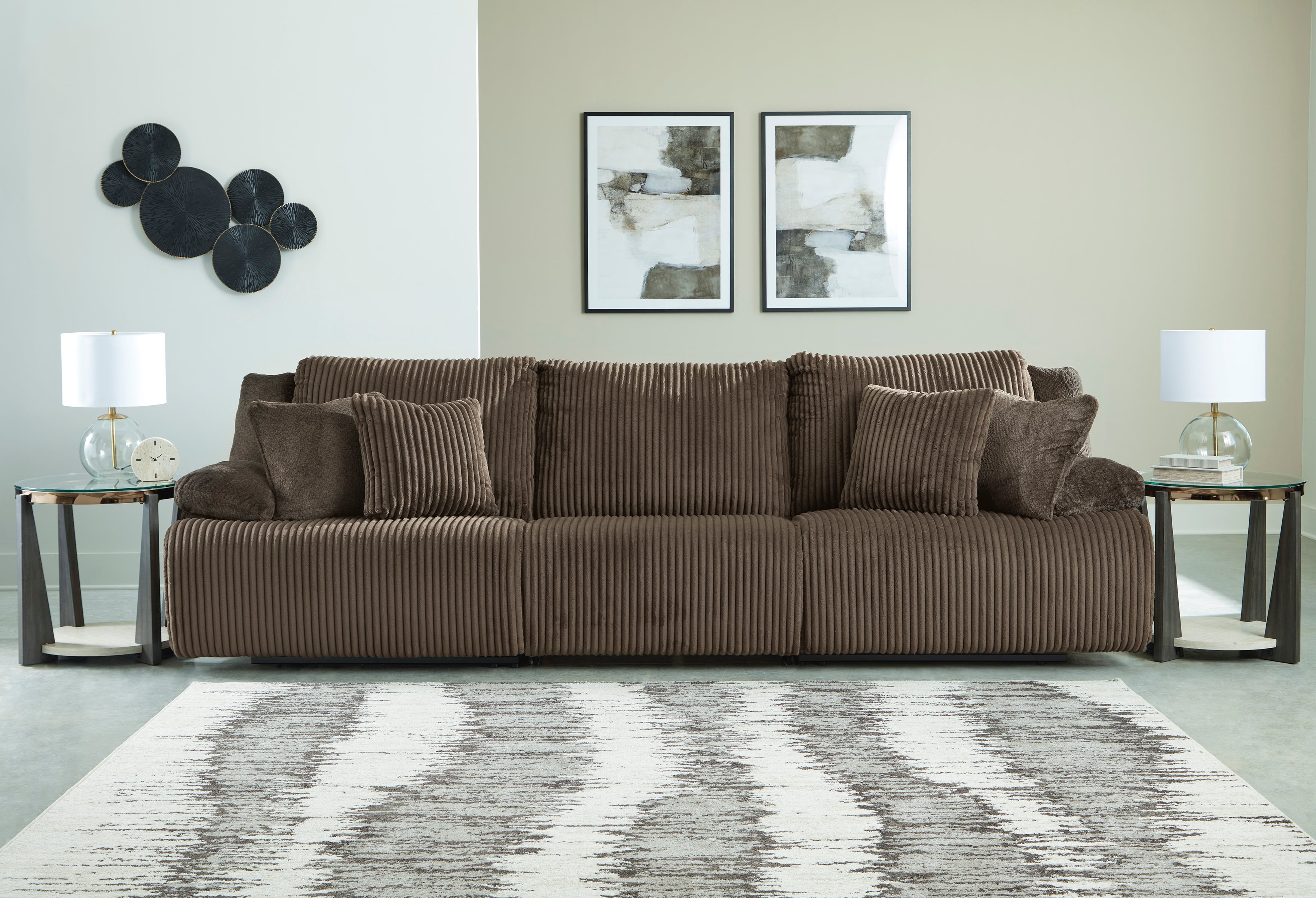 Signature Design by Ashley Top Tier 3-Piece Reclining Sofa