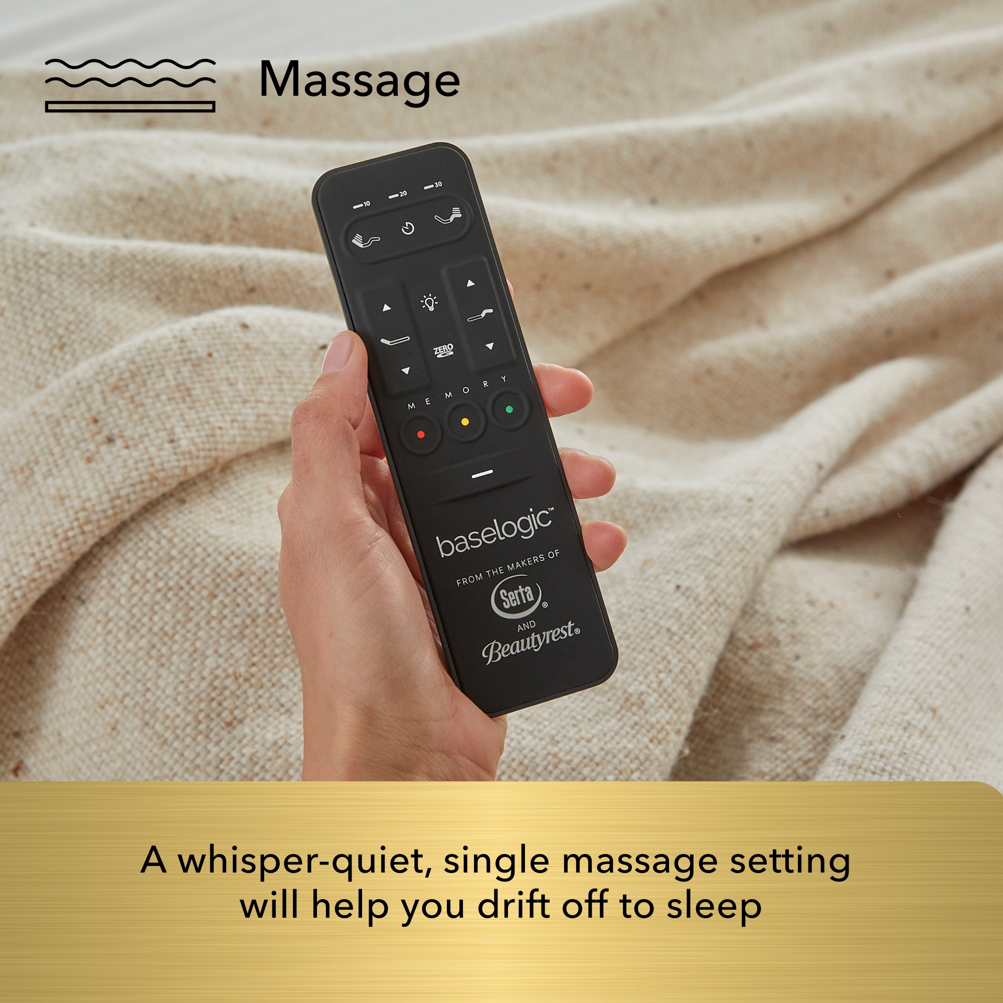 Serta BaseLogic Gold Adjustable Base Queen Adjustable Base