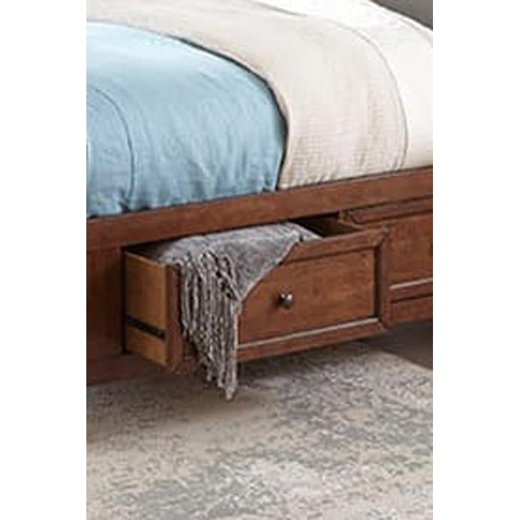 Intercon San Mateo SM-BR-8865QS-TUS-C Transitional Queen 6-Drawer