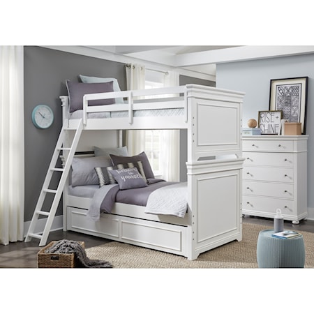 Twin-over-Twin Bunk Bedroom Group